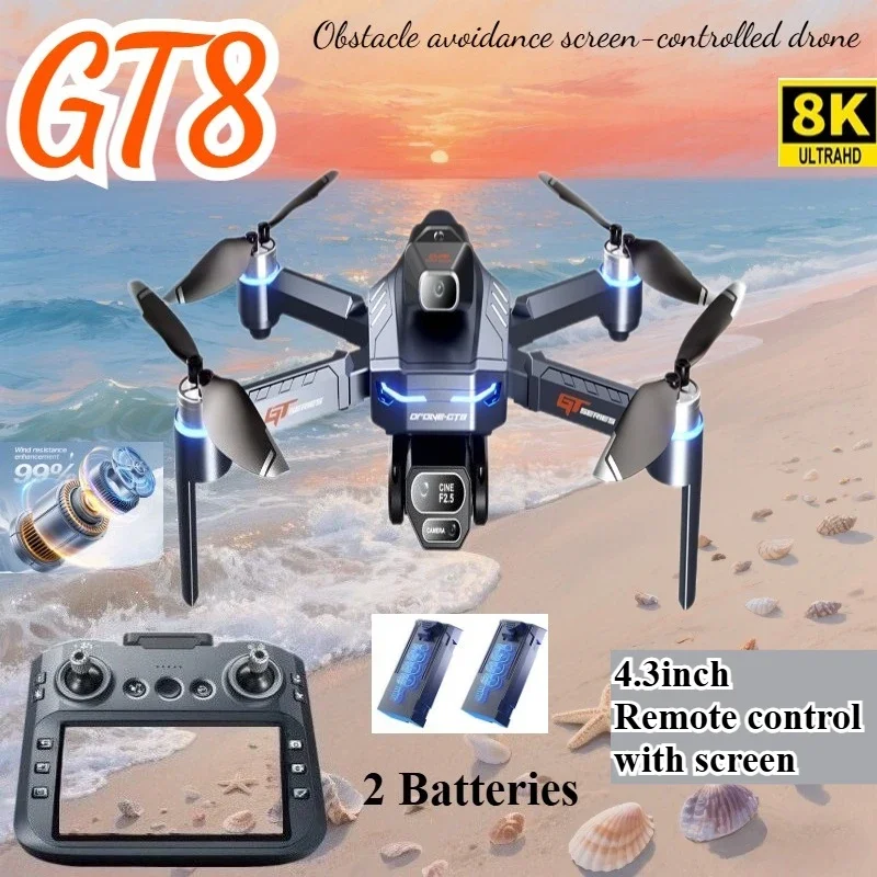 Drone 4K HD GT8 Camera Obstacl - Drone Multispectral ulasan dan harga