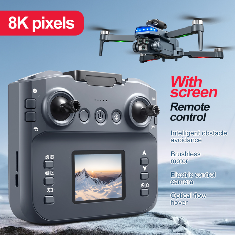 New P18 Drone 8K Professional  - Drone Multispectral ulasan dan harga