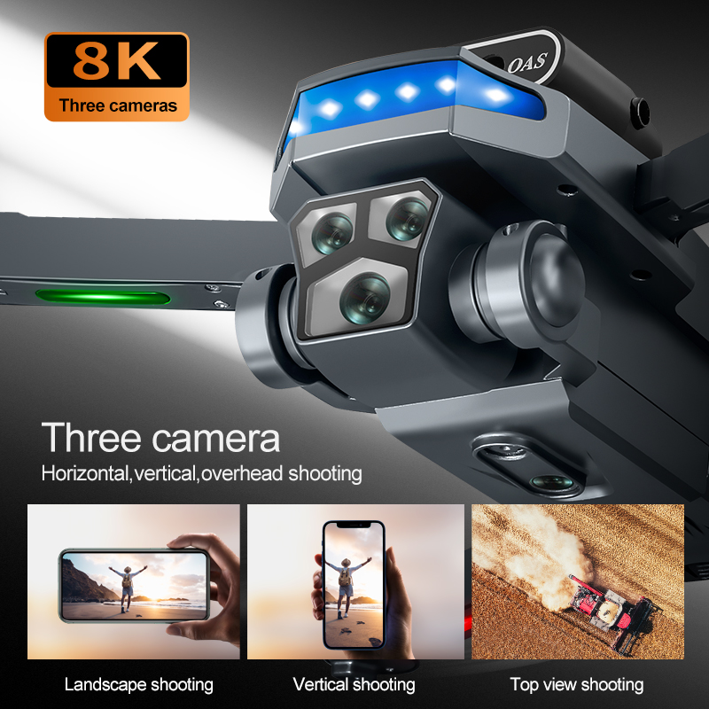 New P18 Drone 8K Professional  - Drone Multispectral ulasan dan harga