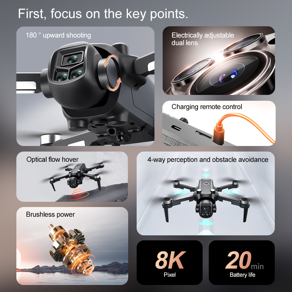 original V156 MAX WIFI FPV Dro - Drone Multispectral ulasan dan harga
