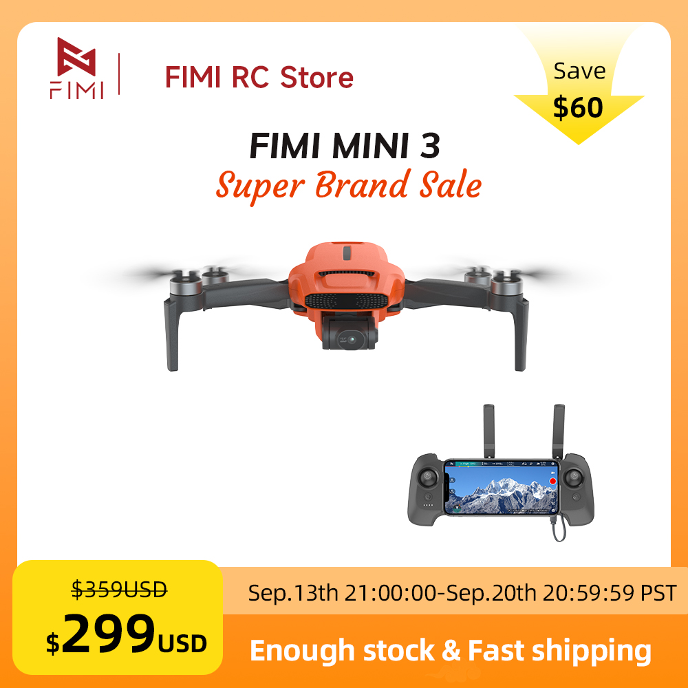 FIMI MINI 3 Camere Drone 4K 60 - Drone Video Production ulasan dan harga