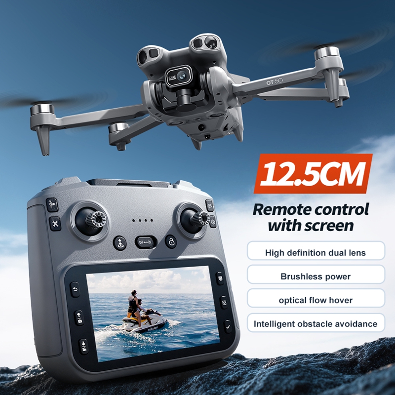 GT50 Mini Drone Dual Camera 8K - Drone Multispectral ulasan dan harga