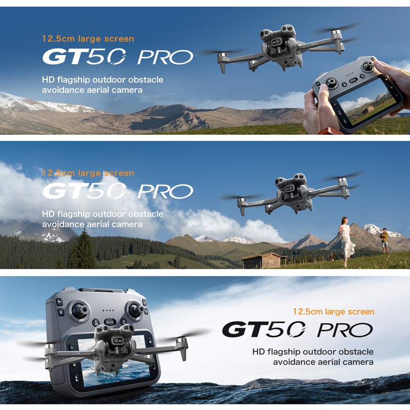 GT50 Mini Drone Dual Camera 8K - Drone Multispectral ulasan dan harga